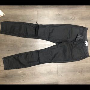 Kendall & Kylie leather skinny jeans